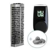 HUUM STEEL Mini Series 3.5kW Sauna Heater Package - The Sauna Solution LLC