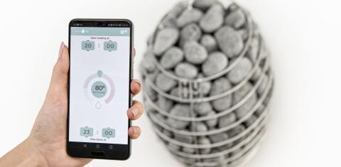 HUUM UKU Wifi Sauna Controller - Wood - The Sauna Solution LLC