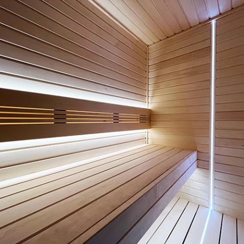 Huum Universal Sauna Light Kit with 16 - Ft Flexible LED Strip - The Sauna Solution