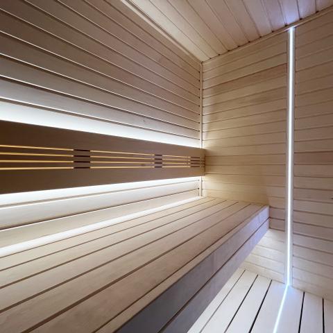 Huum Universal Sauna Light Kit with Two 10 - Ft Flexible LED Strips - The Sauna Solution LLC