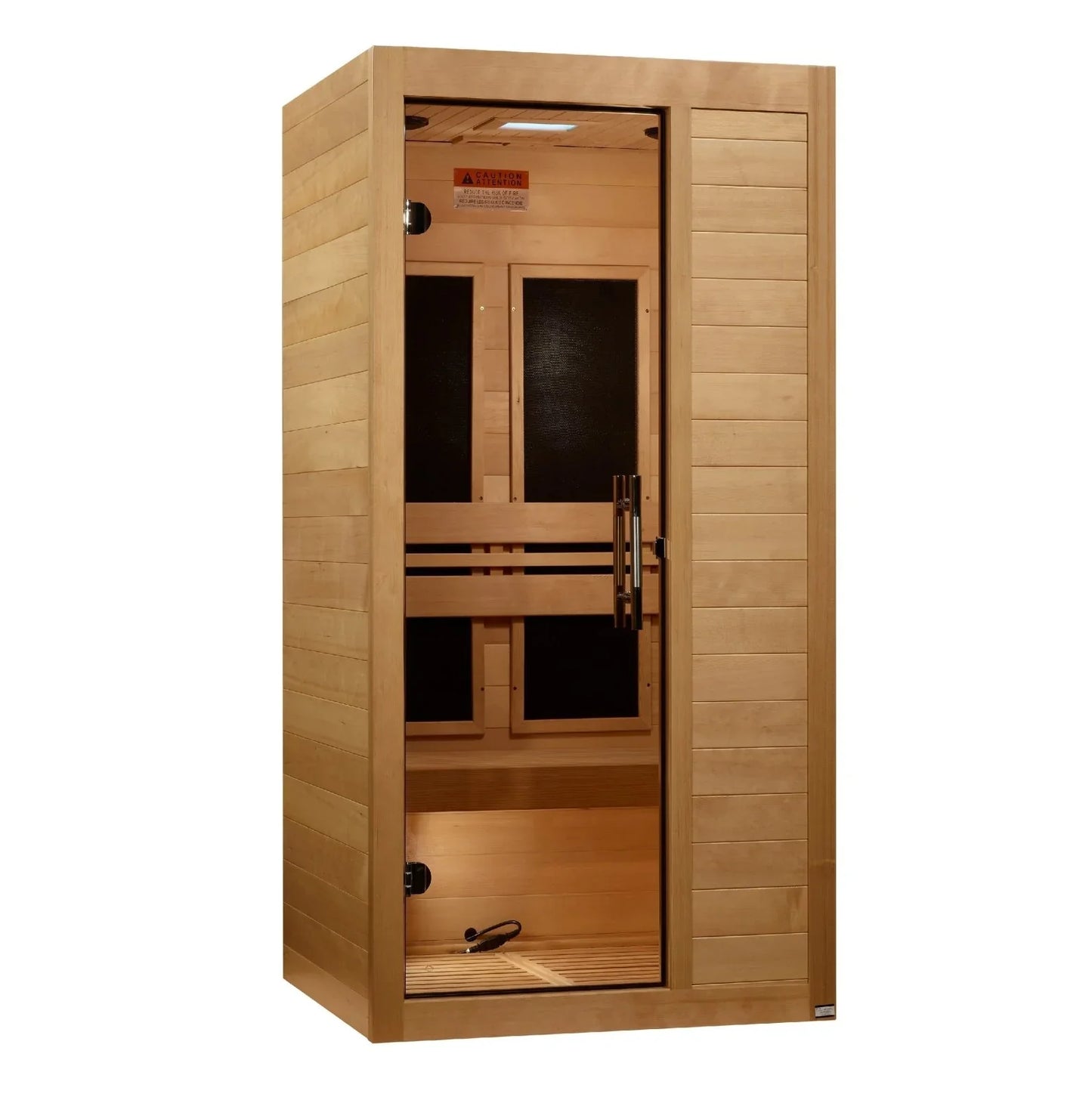 Maxxus S-Line Infrared Sauna Low EMF with Canadian Hemlock
