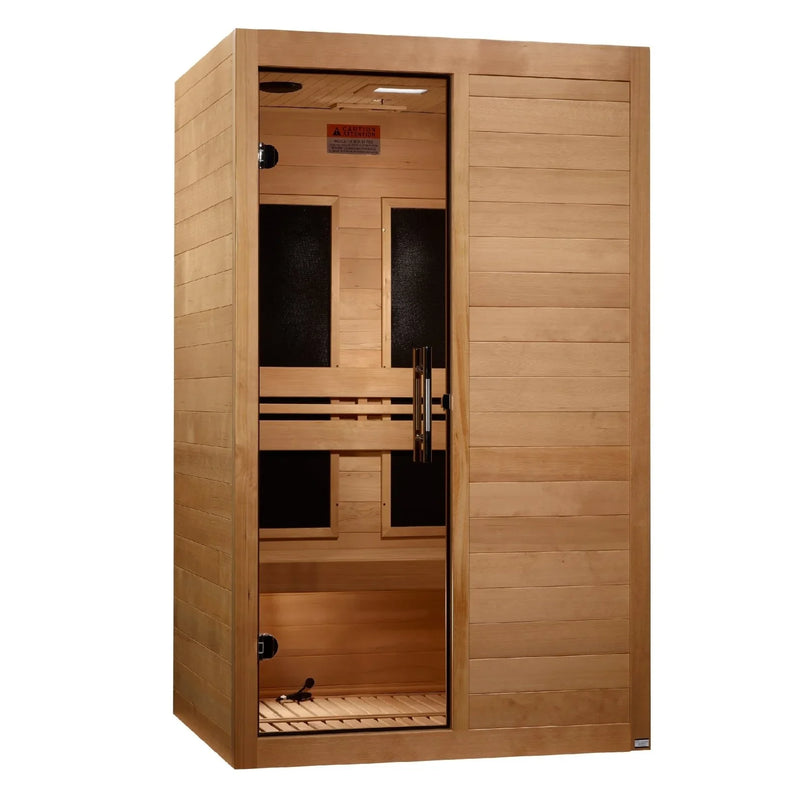 Maxxus S-Line Infrared Sauna Low EMF with Canadian Hemlock
