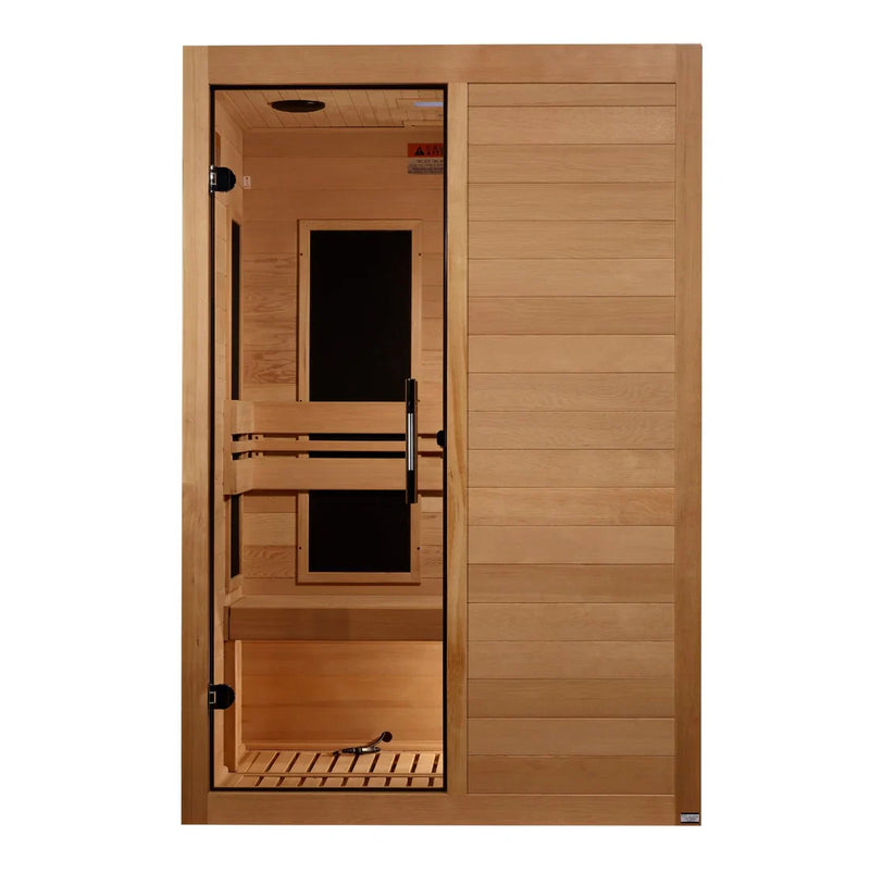 Maxxus S-Line Infrared Sauna Low EMF with Canadian Hemlock