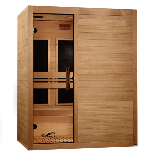Maxxus S-Line Infrared Sauna Low EMF with Canadian Hemlock