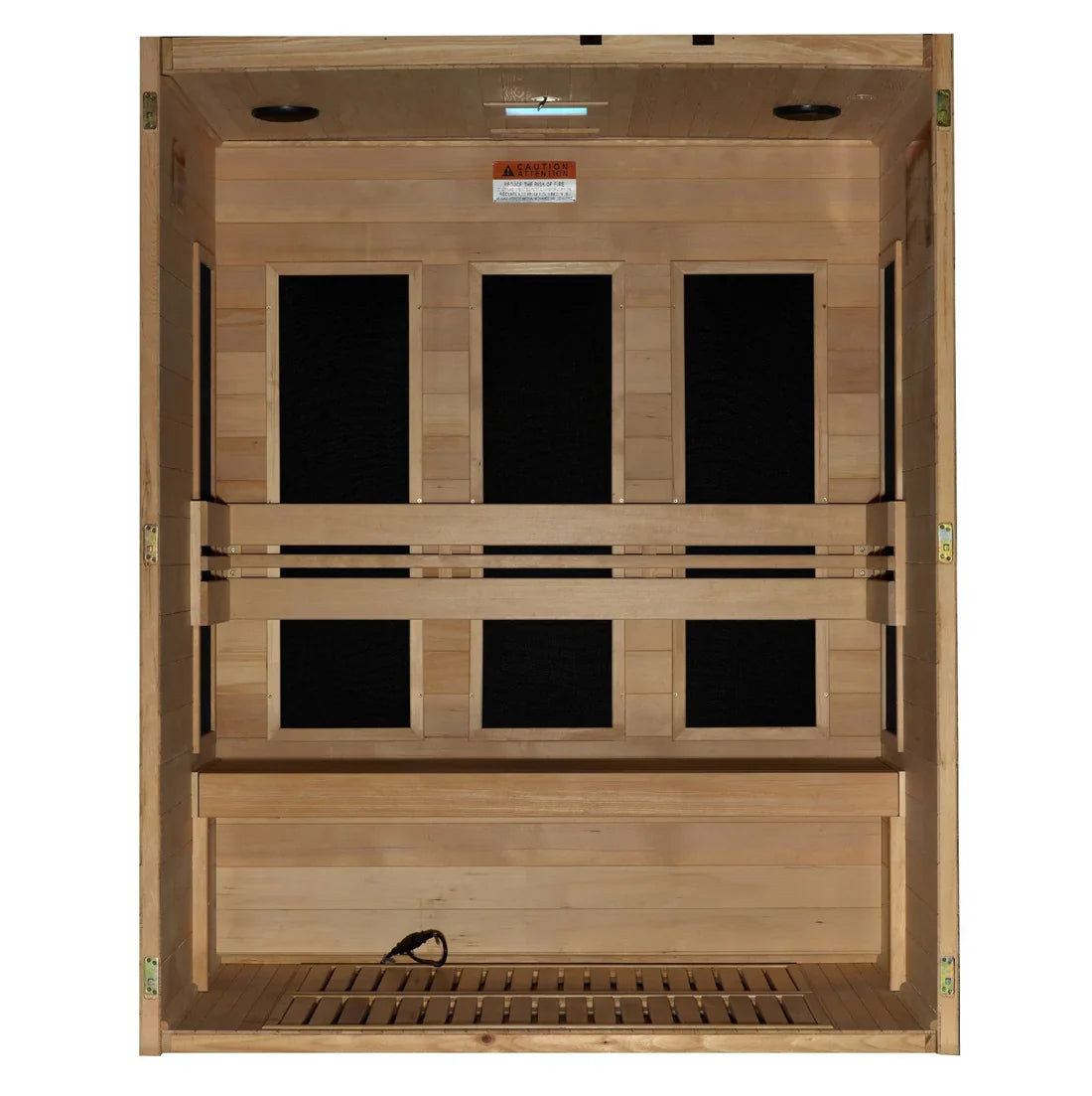 Maxxus S-Line Infrared Sauna Low EMF with Canadian Hemlock