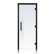 ProSaunas Clear ADA Glass Sauna Door 36x81 Black Alder - The Sauna Solution LLC