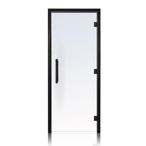 ProSaunas Clear ADA Glass Sauna Door 36x81 Black Alder - The Sauna Solution