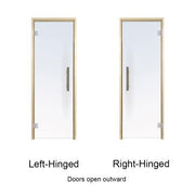 ProSaunas Clear Glass Sauna Door 24x81 Aspen - The Sauna Solution LLC