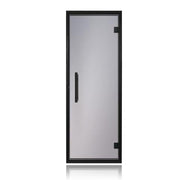 ProSaunas Tinted Glass Sauna Door 24x73 Black Alder - The Sauna Solution LLC