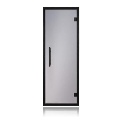 ProSaunas Tinted Glass Sauna Door 24x73 Black Alder - The Sauna Solution LLC