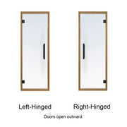 ProSaunas Tinted Glass Sauna Door 24x73 Thermo - Aspen - The Sauna Solution LLC