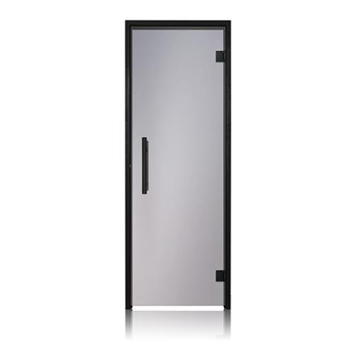 ProSaunas Tinted Glass Sauna Door 24x81 Black Alder - The Sauna Solution LLC