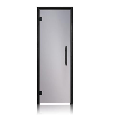 ProSaunas Tinted Glass Sauna Door 24x81 Black Alder - The Sauna Solution LLC