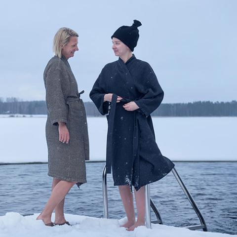 Rento Linen Terry Hat - The Sauna Solution