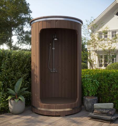 SaunaLife Barrel Shower Model R3 - The Sauna Solution