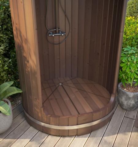 SaunaLife Barrel Shower Model R3 - The Sauna Solution