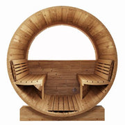 SaunaLife Model E6W Sauna Barrel - Window - The Sauna Solution LLC