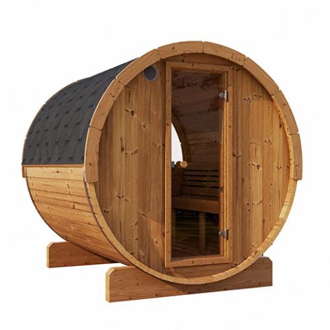 SaunaLife Model E6W Sauna Barrel - Window - The Sauna Solution