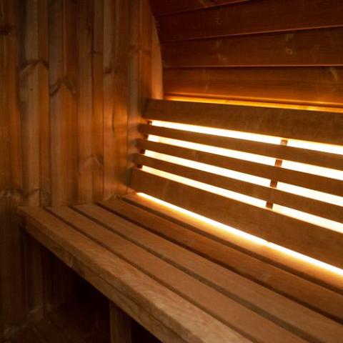 SaunaLife Model E7W Sauna Barrel - Window - The Sauna Solution LLC