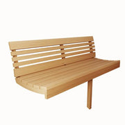 SaunaLife Model E8G Sauna Barrel Glass Front - The Sauna Solution LLC