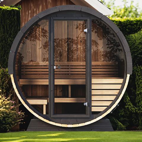 SaunaLife Model EE6G Sauna Barrel - The Sauna Solution LLC