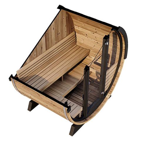 SaunaLife Model EE6G Sauna Barrel - The Sauna Solution LLC