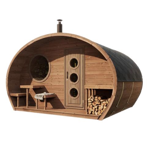 SaunaLife Model G11 Outdoor Home Sauna Kit - The Sauna Solution LLC
