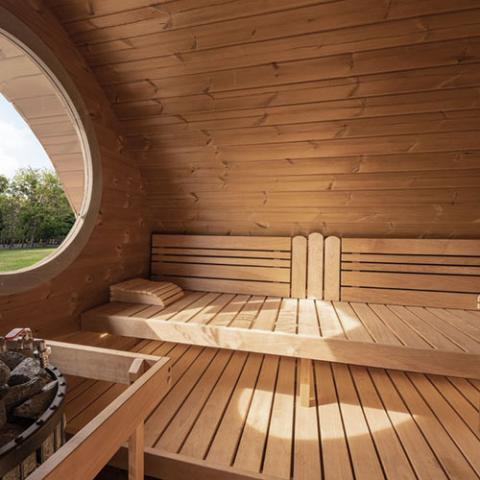 SaunaLife Model G11 Outdoor Home Sauna Kit - The Sauna Solution