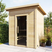 SaunaLife Model G2 Outdoor Home Sauna Kit - The Sauna Solution LLC