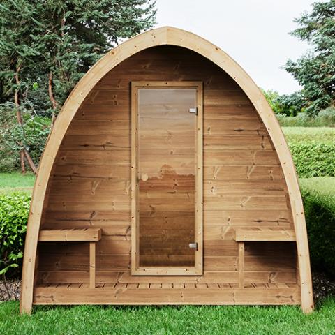 SaunaLife Model G3 Outdoor Home Sauna Kit - The Sauna Solution