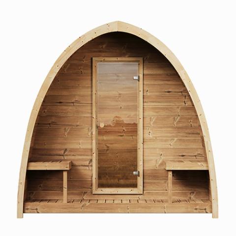 SaunaLife Model G3 Outdoor Home Sauna Kit - The Sauna Solution