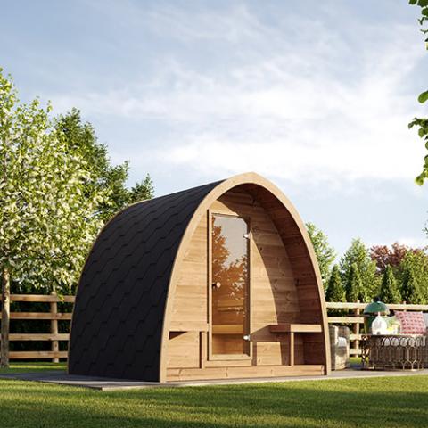 SaunaLife Model G3 Outdoor Home Sauna Kit - The Sauna Solution