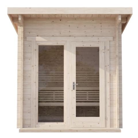 SaunaLife Model G4 Outdoor Home Sauna Kit - The Sauna Solution LLC