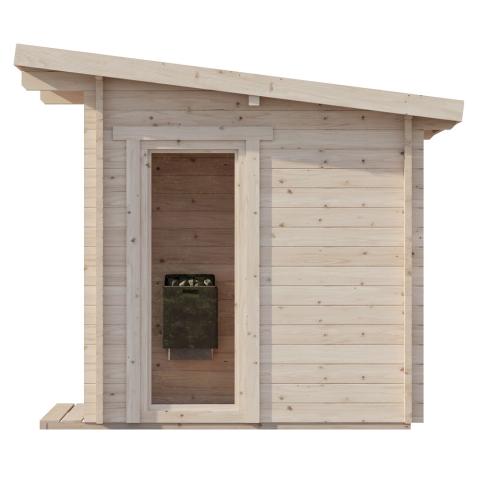 SaunaLife Model G4 Outdoor Home Sauna Kit - The Sauna Solution