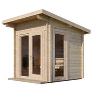 SaunaLife Model G4 Outdoor Home Sauna Kit - The Sauna Solution LLC