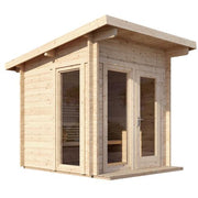 SaunaLife Model G4 Outdoor Home Sauna Kit - The Sauna Solution LLC