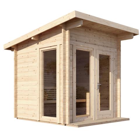 SaunaLife Model G4 Outdoor Home Sauna Kit - The Sauna Solution LLC