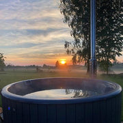 SaunaLife Model S4 Wood - Fired Hot Tub Natural - The Sauna Solution LLC