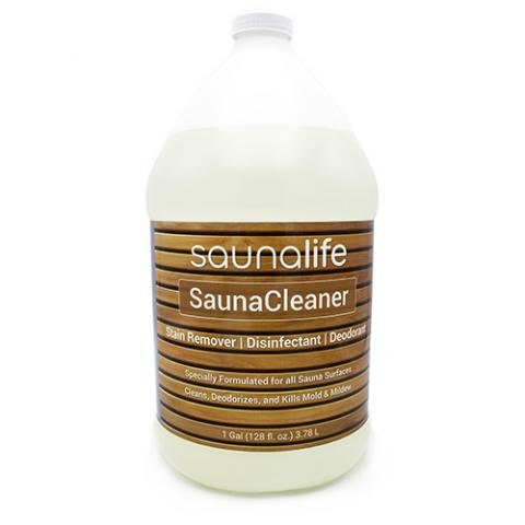 SaunaLife Sauna Room/Wood Cleaner, 1 Gallon - The Sauna Solution