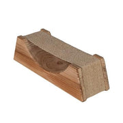 SaunaLife SaunaGear Headrest 1, Wooden headrest with cloth neck support - The Sauna Solution LLC