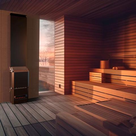 Saunum AIR 5 CSB WiFi Sauna Heater Package - The Sauna Solution LLC