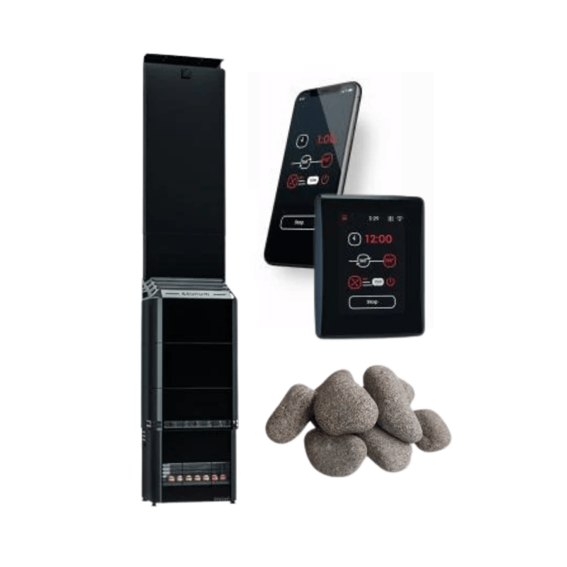 Saunum AIR 5 CSB WiFi Sauna Heater Package - The Sauna Solution LLC