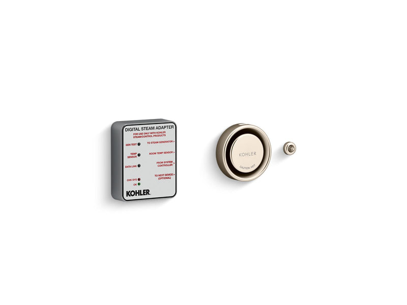 KOHLER DIGITAL STEAM ADAPTER KIT, SINGLE