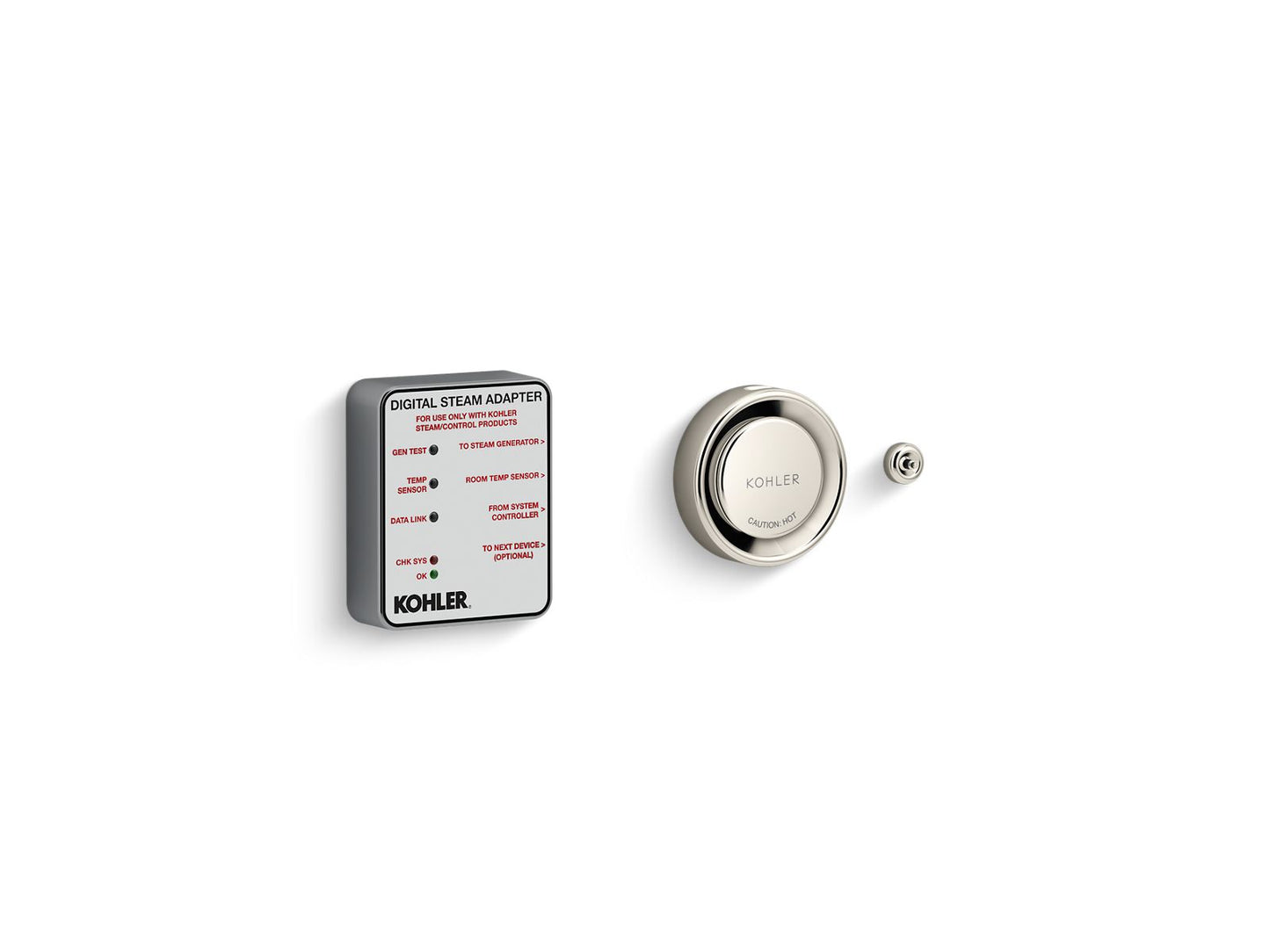KOHLER DIGITAL STEAM ADAPTER KIT, SINGLE