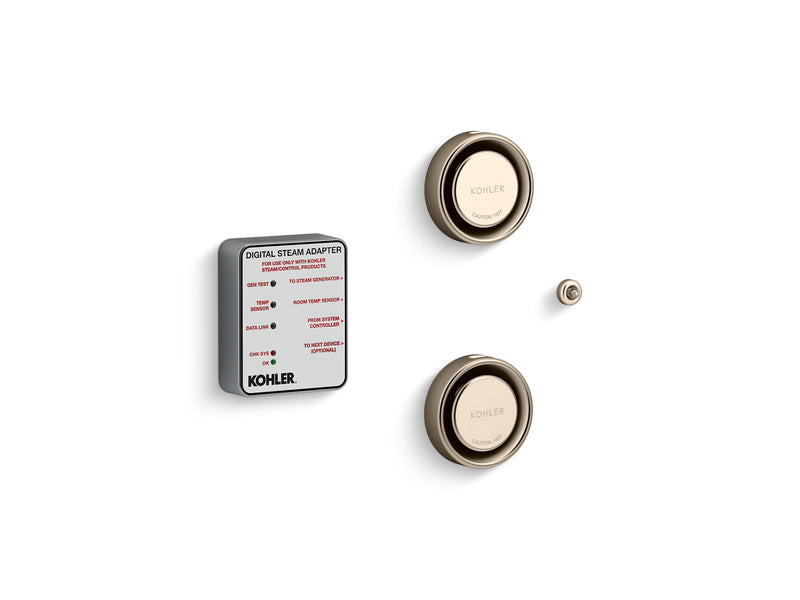 KOHLER DIGITAL STEAM ADAPTER KIT, TANDEM